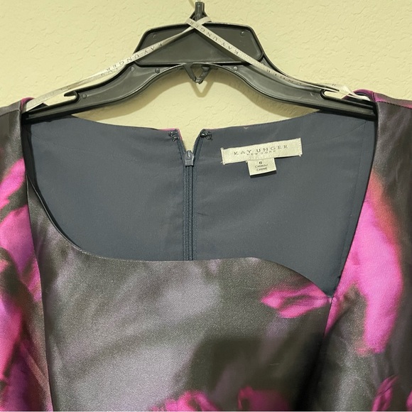 NWT Kay Unger Tallulah Tea Length Dress - Picture 10 of 13